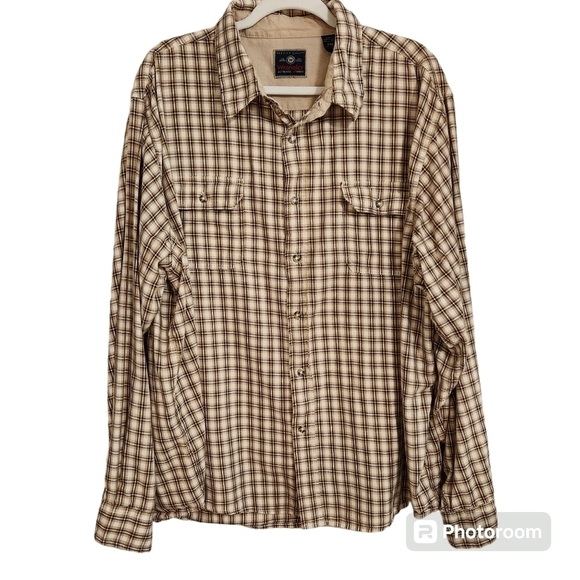 Wrangler Shirt Mens Plaid, sz 2XL - Picture 1 of 7